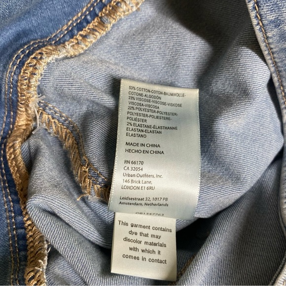 We The Free Venice Beach Flare Retro Soft Stretch Jeans Size 26 - Picture 12 of 16